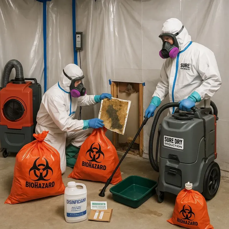 Contaminated Water Handling Protocols process in Parkside, PA