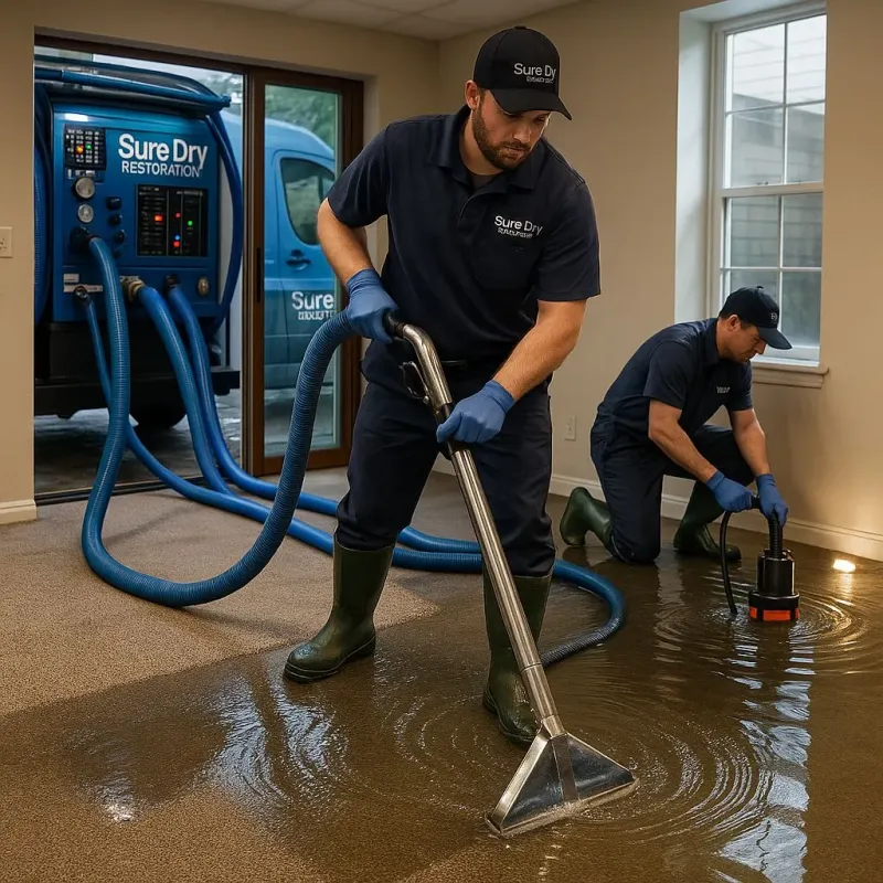 Water Extraction and Removal process in Parkside, PA